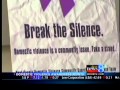 'Break the silence' on domestic violence