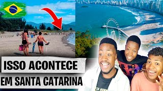 AFRICANOS REAGEM A PORQUE SANTA CATARINA É ESTRANHO- COMO ASSIM ATÉ MEIO DIA JA NAO TEM SOL