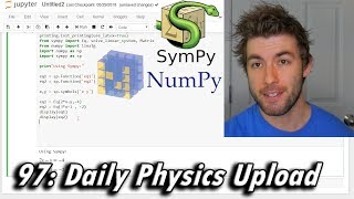 Solving Systems Of Equations Using Sympy And Numpy (Python)