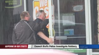 Council Bluffs Police Investigate Robbery