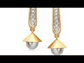 Mia Tanishq Gold Drop/Long Earrings Collection with Price/Karat.