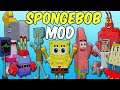 SpongeBob SquarePants Add-on for Minecraft PE/BE 1.19 |  (MOBS, VOICE LINES, ITEMS, & MORE)