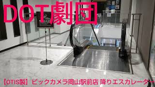 【OTIS製】ビックカメラ岡山駅前店 降りエスカレーター