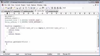 Beginner PHP Tutorial 141 Getting User Data Part 1