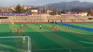 화성시 U-12(H) vs FC한마음 U-12 (후반) 2025년 강진청자배 [2025.02.10]