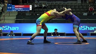 1/8 FS - 79 kg: T. KABYKENOV (KAZ) v. A. AVAGYAN (ARM)