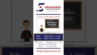 Prosavers Financial Services Daily Market Update - 20 September 2023