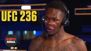 Israel Adesanya is in the UFC to prove himself right | UFC 236 | ESPN MMA
