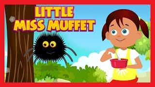 LITTLE MISS MUFFET - English Poem For Kids | Nursery Rhymes