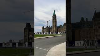 Canada's capital of Ottawa | Parliament Hill-The most tourist attraction😍#travel #shorts #explore