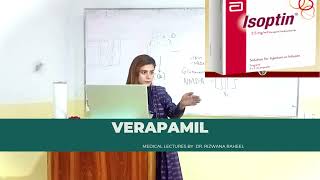 Verapamil (phenylalkylamine class) | Isoptin | Calan | Calcium Channel Blocker - Pharmacology