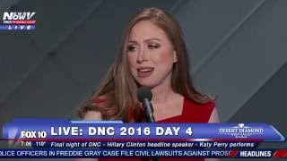 FNN: Chelsea Clinton Introduces Her Mother, Hillary Clinton At The Democratic National Convention