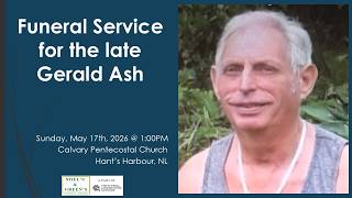 Funeral Service for the late Gerald Ash