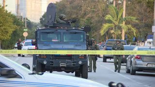 4 suspects detained after midday shooting in Miami