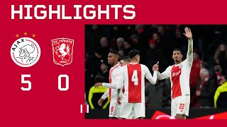 Hattrick Haller in Big Home Win ❌❌❌ | Highlights Ajax - FC Twente | Eredivisie