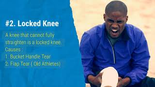 Warning Sign of Knee Injury