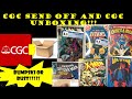 CGC Comic Book Unboxing 10 moderns! BUMPSKI TIME!!  cleaning pressing and submission