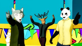 MMD Tondemo Wonders [Beastars] characters models preview