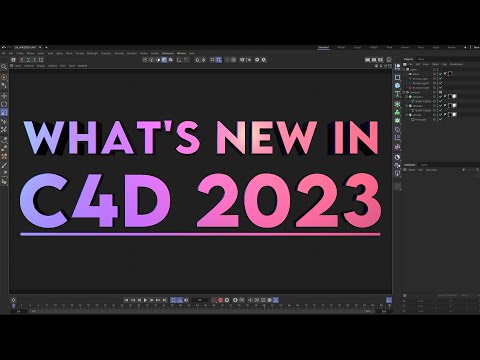 What's New In Cinema 4D 2023 - YouTube