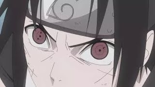 Sasuke Awakens Sharingan against Haku | English Dub