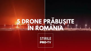 5 drone folosite de Rusia în atacul asupra Ucrainei s-au prăbușit în România și Republica Moldova