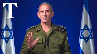 LIVE: IDF's Daniel Hagari delivers statement on Shiri Bibas