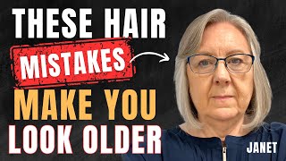 Hair Mistakes That Age You Faster // COMMON and SIMPLE TO FIX Problems! #bobhairstyle #youthful