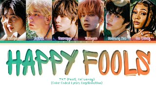 TXT Happy Fools (feat. Coi Leray) (Color Coded Lyrics)