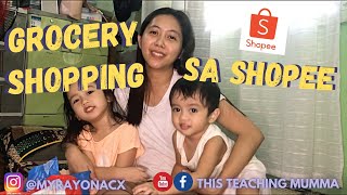 Grocery Shopping sa Shopee | Unboxing