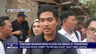 Kaesang Bungkam Ditanya Soal Pakai Rompi \