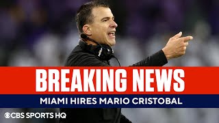 BREAKING: Miami Hires Oregon HC Mario Cristobal to be next head coach | CBS Sports HQ