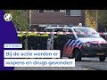 Grote politieactie bij woonwagenkamp Oss