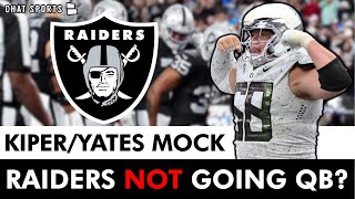 Raiders NOT Drafting A QB? Mel Kiper & Field Yates 3-Round NFL Mock Draft | Latest NFL Draft Rumors