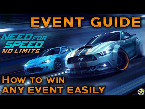 NFS No Limits EVENT GUIDE #1 – How to EASILY win every event! (0 Gold) (TUTORIAL)