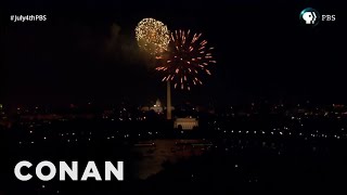Proof That PBS Faked Their Fireworks | CONAN on TBS