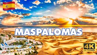 Maspalomas, Gran Canaria: STUNNING Beaches & Dunes! FULL Walking Tour 🇪🇸☀️