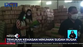 Petugas Gabungan Sidak Makanan Kedaluwarsa di Gudang Penyimpanan di Purwokerto - SIS 19/04