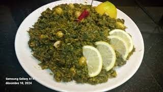 طريقة تحضير البقولة مع السبانخ روعة 👍😋How to prepare bulgur with spinach is amazing 👍😋