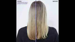 Before/After - High Bright Blonde Routine by Redken 💜