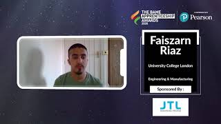 Apprentice Spotlight - Faiszarn Riaz – University College London