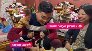 Bhai lai masu prank 😅 sombaria goyo hami akcim 🏡❤️ growing with twins 🌸 vlog 52