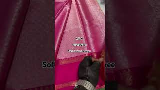 PURE BANARASI SOFT TISSUE SILK FABRIC LATEST DESIGNER SAREE*PRICE :950fs#saree#trending #shortsvideo