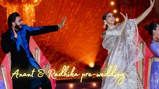Ranveer Singh & Deepika Padukone perform at Anant Ambani-Radhika Merchant's pre-wedding celebration