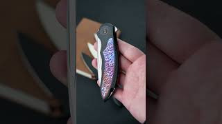 WE Knife Makani great action plus premium hand feel.