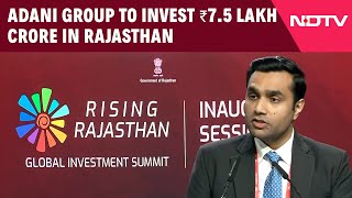 Rising Rajasthan 2024 | Adani Group to Invest ₹7.5 Lakh Crore in Rajasthan: Karan Adani