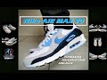 Nike Air Max 90 (White/University Blue) Unboxing | Detailed Look | On-Feet