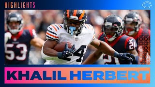 Khalil Herbert's best plays in 169-yard game | Week 3