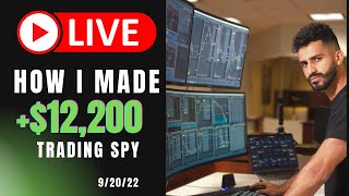 I made $12.2K Day Trading SPY... Here's how || Trade Breakdown