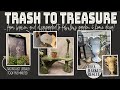 DIY TRASH TO TREASURE HOME DECOR PROJECT MAKEOVERS