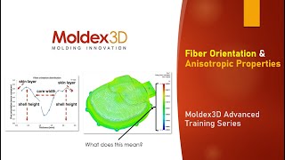 Fiber Orientation \u0026 Anisotropic Properties | Advanced Tips \u0026 Tricks | Moldex3D Studio